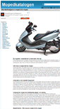 Mobile Screenshot of mopedkatalogen.se